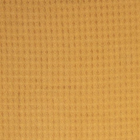 Narzuta na łóżko waflowana 170x250 cm żółta Narzuta na łóżko waflowana 170x250 cm żółta