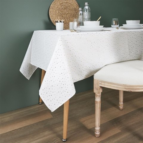 Obrus Star Dore biały/złoty 140x250cm Obrus Star Dore biały/złoty 140x250cm