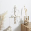 Półka Boho mała macrama beżowa Półka Boho mała macrama beżowa