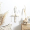 Półka Boho mała macrama beżowa Półka Boho mała macrama beżowa