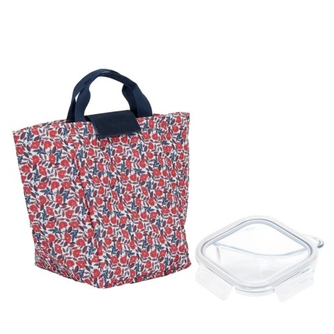 Zestaw Lunch box i torba termiczna czerwona Zestaw Lunch box i torba termiczna czerwona