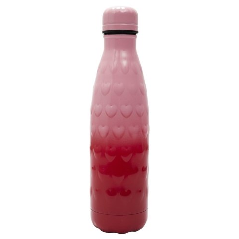 Butelka termiczna 500ml serca różowo-czerwona Butelka termiczna 500ml serca różowo-czerwona