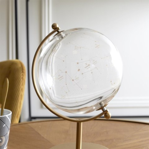 Dekoracja szklany globus Constellations złoty Dekoracja szklany globus Constellations złoty