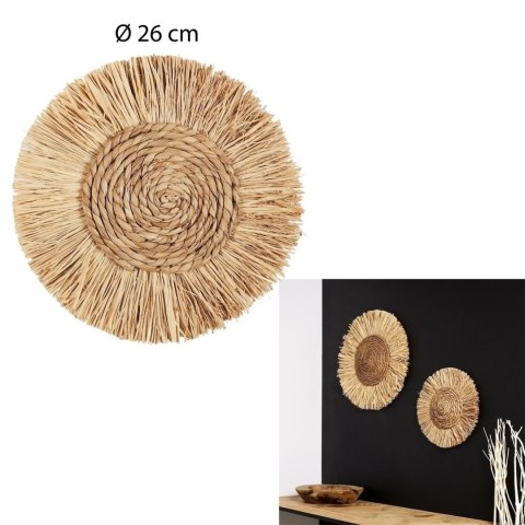 Dekoracja z Rafii okrągła 26cm Dekoracja z Rafii okrągła 26cm