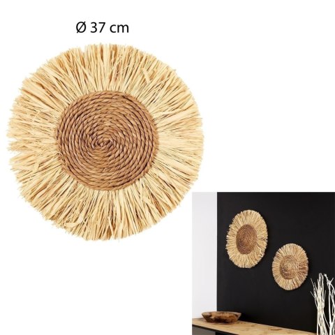 Dekoracja z Rafii okrągła 37cm Dekoracja z Rafii okrągła 37cm