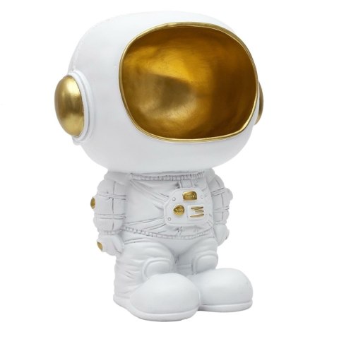 Figurka Astronauta z funkcją przechowywania biała/złota Figurka Astronauta z funkcją przechowywania biała/złota