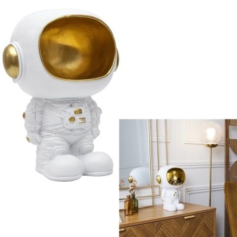 Figurka Astronauta z funkcją przechowywania biała/złota Figurka Astronauta z funkcją przechowywania biała/złota