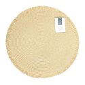 Podkładka pod talerz naturalna 38cm boho Podkładka pod talerz naturalna 38cm boho