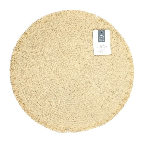 Podkładka pod talerz naturalna 38cm boho Podkładka pod talerz naturalna 38cm boho