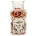 Szklany słój 12cm z pot pourri pomarańczowe Szklany słój 12cm z pot pourri pomarańczowe
