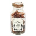 Szklany słój 12cm z pot pourri pomarańczowe Szklany słój 12cm z pot pourri pomarańczowe