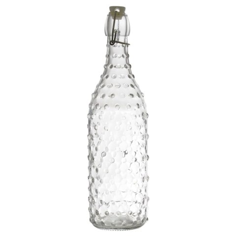 Butelka szklana 1L kropki Butelka szklana 1L kropki