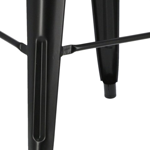 Hoker Paris 75cm. czarny insp. Tolix Hoker Paris 75cm. czarny insp. Tolix