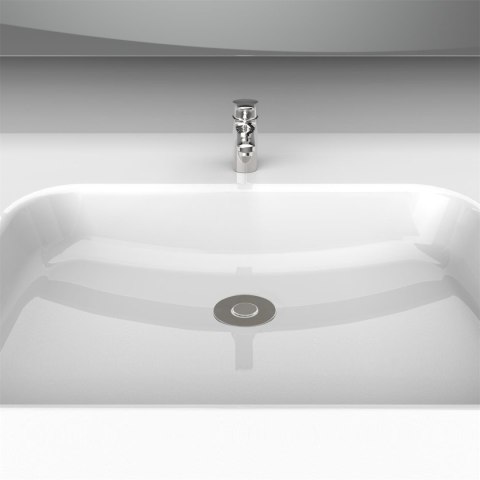Korek do zlewu uniwersalny 6cm chromowany Korek do zlewu uniwersalny 6cm chromowany