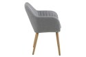 Krzesło Emilia Light Grey Krzesło Emilia Light Grey