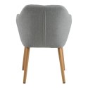 Krzesło Emilia Light Grey Krzesło Emilia Light Grey
