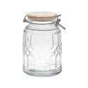 Słoik do przechowywania z pokrywką bambusową 2,7l Słoik do przechowywania z pokrywką bambusową 2,7l