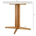 Stół Mauro 80cm dąb naturalny Stół Mauro 80cm dąb naturalny