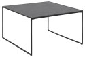 Stolik kawowy Infinity black 80x80 Stolik kawowy Infinity black 80x80