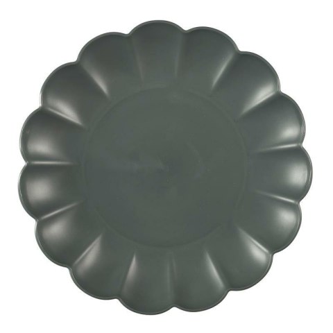 Talerz deserowy Iris 20,5cm szary ciemny Talerz deserowy Iris 20,5cm szary ciemny