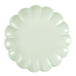 Talerz deserowy Iris 20,5cm zielony jasny