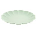 Talerz deserowy Iris 20,5cm zielony jasny
