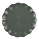 Talerz obiadowy Iris 25,5cm szary ciemny Talerz obiadowy Iris 25,5cm szary ciemny