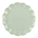 Talerz obiadowy Iris 25,5cm zielony jasny Talerz obiadowy Iris 25,5cm zielony jasny