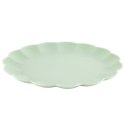 Talerz obiadowy Iris 25,5cm zielony jasny Talerz obiadowy Iris 25,5cm zielony jasny