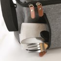 Torba termiczna na lunch Zippi XL szara Torba termiczna na lunch Zippi XL szara
