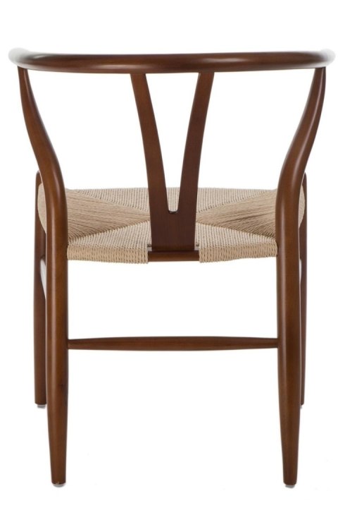 Krzesło Wicker Naturalne brązowe cieme i nspirowane Wishbone Krzesło Wicker Naturalne brązowe cieme i nspirowane Wishbone