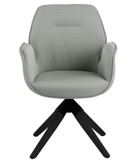 Krzesło obrotowe Aura light grey /black auto return Krzesło obrotowe Aura light grey /black auto return