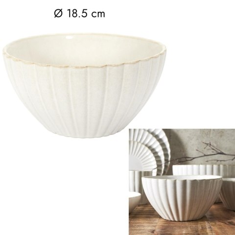 Miska Vlora 18,5cm beżowa Miska Vlora 18,5cm beżowa
