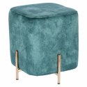 Pufa Izbit Velvet niebieska Pufa Izbit Velvet niebieska