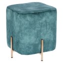 Pufa Izbit Velvet niebieska Pufa Izbit Velvet niebieska