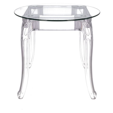 Stół Ghost 80cm transparentny Stół Ghost 80cm transparentny