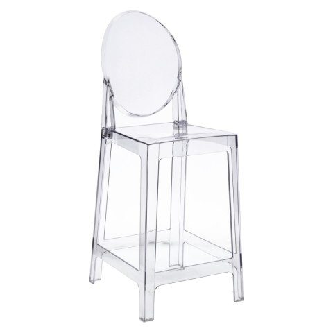 Stołek barowy Viki transparentny Stołek barowy Viki transparentny
