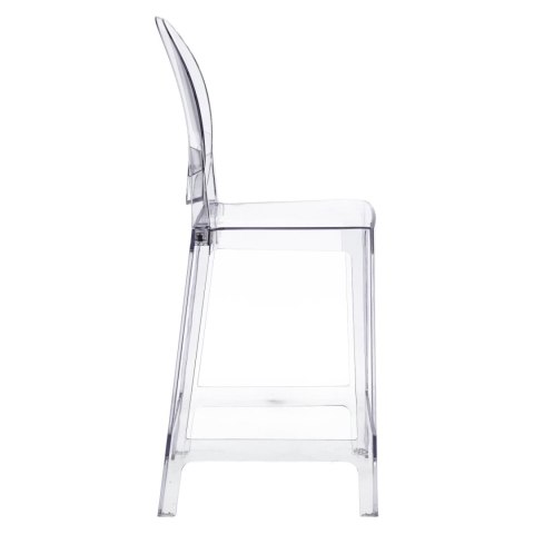 Stołek barowy Viki transparentny Stołek barowy Viki transparentny
