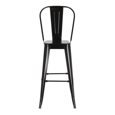 Hoker Paris Back 75cm czarny insp.Tolix Hoker Paris Back 75cm czarny insp.Tolix