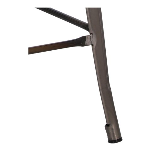 Hoker Paris Back short 66cm metaliczny insp. Tolix Hoker Paris Back short 66cm metaliczny insp. Tolix