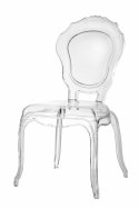 Krzesło transparentne Queen Krzesło transparentne Queen