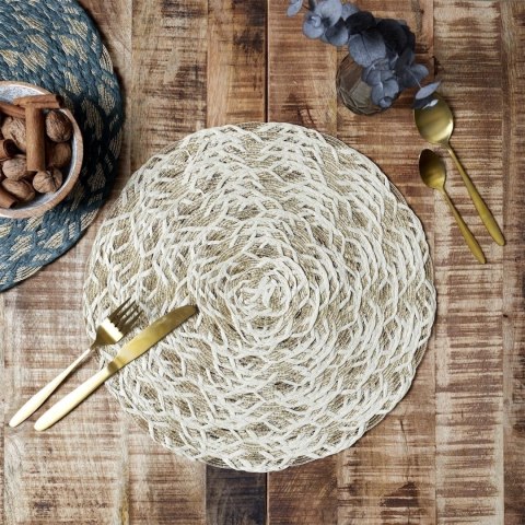 Podkładka pod talerz Jute beżowa 38cm Podkładka pod talerz Jute beżowa 38cm