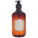 Pojemnik/ dozownik na mydło 500ml bursztynowy Pojemnik/ dozownik na mydło 500ml bursztynowy