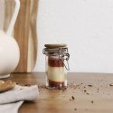 Słoik szklany z pokrywką akacjową 70ml Słoik szklany z pokrywką akacjową 70ml