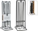 Stojak na kapsułki do kawy Nespresso metalowy czarny Stojak na kapsułki do kawy Nespresso metalowy czarny
