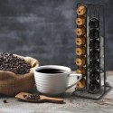 Stojak na kapsułki do kawy Nespresso metalowy czarny Stojak na kapsułki do kawy Nespresso metalowy czarny