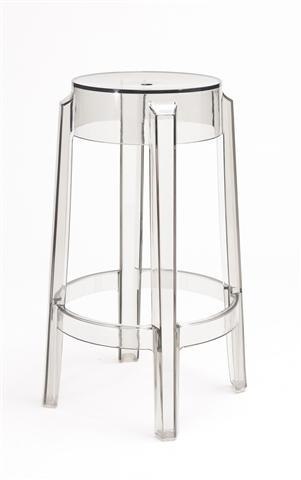 Stołek Duch transparentny 75cm Stołek Duch transparentny 75cm