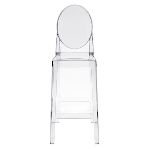 Stołek barowy Viki transparentny 75cm Stołek barowy Viki transparentny 75cm