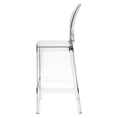 Stołek barowy Viki transparentny 75cm Stołek barowy Viki transparentny 75cm