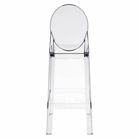 Stołek barowy Viki transparentny 75cm Stołek barowy Viki transparentny 75cm